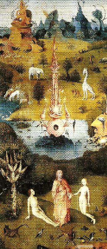 Hieronymus Bosch den vanstra flygeln i ustarnas tradgard Norge oil painting art